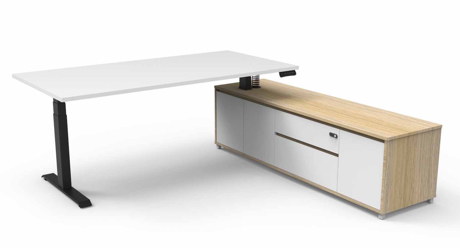 Boost+ Height Adjustable Executive Desk